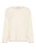 Cream Strickpullover CROnie Loose fit in Eggnog/String