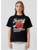 QS T-Shirt  in  99D1_schwarz