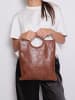 Gave Lux Handbag in COGNAC