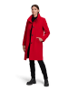 Betty Barclay Wollmantel mit Kragen in Rot