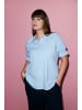 Ulla Popken Hemdbluse in taubenblau