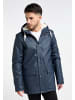 ICEBOUND Herren Regenjacke Mit Teddyfutter in Marine