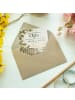 Mr. & Mrs. Panda Geburtstagskarte Bank nostalgisch Design mit Sp... in Weiß