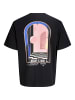 JACK & JONES PLUS T-shirt in Black