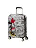 American Tourister Wavebreaker Disney - 4-Rollen-Kabinentrolley 55 cm (rot) in minnie comics white