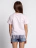Cerda T-Shirt Disney Lilo & Stich mit Fransen in Rosa