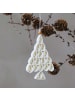 Chic Antique Deko-Anhänger Weihnachtsbaum in Creme