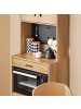 SoBuy Sideboard in Helle Eiche - (W) 40 x (H) 170 x (L) 60 cm