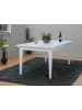ebuy24 Esstisch Venedig Weiß 180 x 95 cm