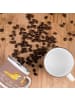 Mr. & Mrs. Panda Camping Emaille Tasse Eheversprechen Liebe Teil... in Braun Pastell