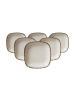 Ritzenhoff & Breker 6er Set Dipschalen Casa in ø 10 cm in beige