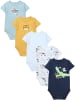 TupTam Jungen Baby Body Kurzarm 5er Pack in blau Modell 1