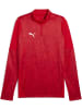 Puma Pullover "TeamCUP Training 1/4 Zip Top" in Rot