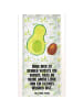 Mr. & Mrs. Panda Deko Laterne Avocado Kern rollt mit Spruch in Transparent