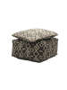 Kayoom Sitzkissen Unwind Pouf & Cushion in anthrazit - taupe
