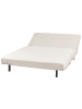 Beliani 2-Sitzer Sofa VESTFOLD in Beige/Schwarz - (W) 130 x (H) 45 x (L) 78 cm