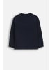 Coccodrillo Langarmshirt aus Baumwolle in dunkelblau