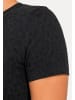 SMILODOX LEO T-Shirt Velvara in Schwarz Leo