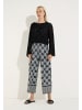 More & More unkomplizierter Jumpsuit, Print in palm print