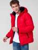 KOROSHI Gesteppte Jacke. in rot