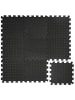 eyepower Puzzlematte schwarz 9 Matten je 30x30x1cm schwarz