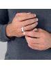 Männerglanz Ring aus Sterling Silber in silber
