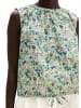 Marc O'Polo Gemustertes Blusen-Top cropped in Light Beige