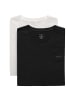 Gant T-Shirt 2er Pack in Schwarz/Weiß