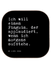 Mr. & Mrs. Panda Glas-Untersetzer Ich will einen Pinguin,... mit... in Schwarz