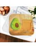 Mr. & Mrs. Panda Topflappen Avocado Toast Design ohne Spruch in Weiß