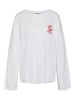 Noisy may Langarmshirt in Bright White