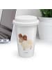 Mr. & Mrs. Panda To Go Becher Sternzeichen Widder ohne Spruch in Weiß
