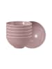 Seltmann Weiden 6er Set Müslischalen Beat Color Glaze in ø 15,7 cm in Altrosa
