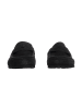 Divine Factory Mules Mokassin aus Leder Noga Gassirette Schwarz
