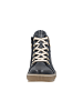 remonte Rock – Hohe Sneaker aus Leder Blau