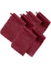 Erwin Müller Frottier Waschhandschuh 6er-Pack Heidelberg in weinrot