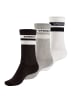 Copenhagen Studios Tennissocken in 1x schwarz, 1x off white, 1x grau meliert