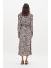 InWear NinahIW V-neck Dress Feminine Silhouette in Classic Leopard