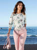 WITT WEIDEN 3/4-Arm-Shirt in champagner-hortensie-bedruckt