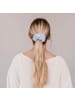 Claide Scrunchie Ohana  in  Blau, Weiß