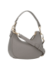 Valentino Zero Schultertasche Leder 22 cm grigio