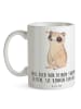 Mr. & Mrs. Panda Kaffeebecher Plumplori Glücklich mit Spruch in Weiß