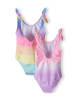 Minoti 2er. Set: Badeanzug 22swim18 in lila
