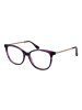Max Mara Frauen Optische Fassungen Oval Lila