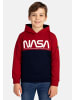 Nasa NASA Hoodie Kapuzenpullover in blau/rot