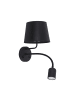 Licht-Erlebnisse Wandlampe in Schwarz