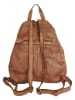 Samantha Look Rucksack echt Leder in cognac