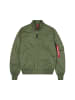 Alpha Industries Jacke 'MA-1 TT Light' in grün