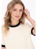 DreiMaster Klassik Women Dress in offwhite black