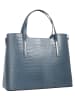 Cluty Handtasche echt Leder in blau